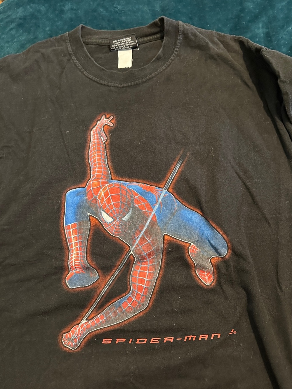 Spiderman Black Tee